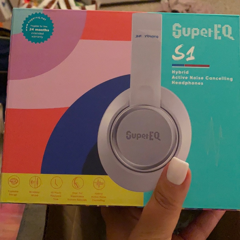 Brand new super eq S1 headphones